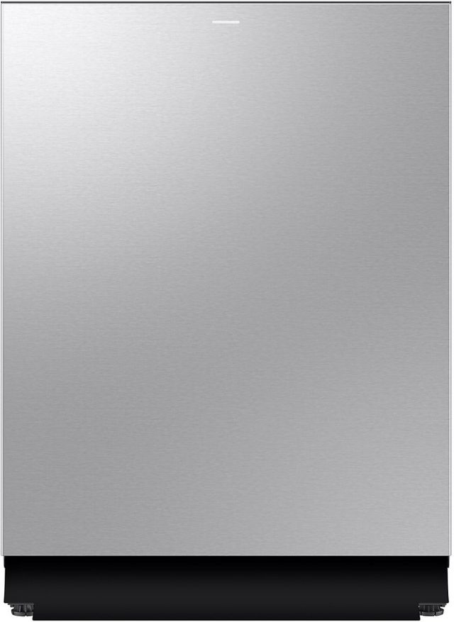 Lave-vaisselle encastré à commandes dissimulées de 24 po Samsung® - Acier inoxydable argent-0
