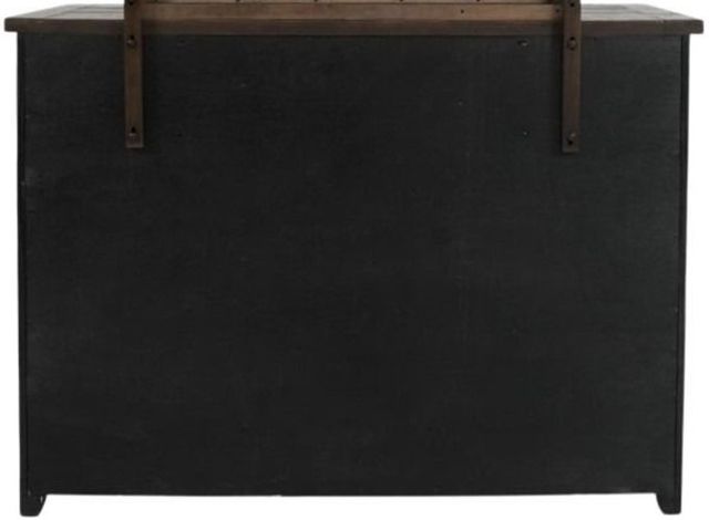 Jofran Inc. Madison County Vintage Black Door Dresser-3