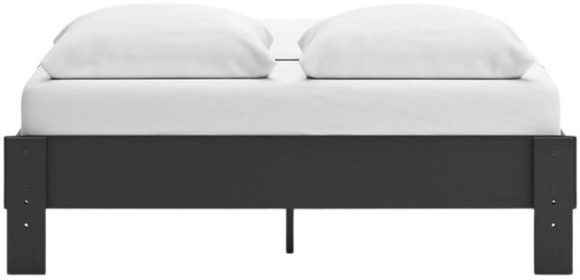 Signature Design by Ashley® Socalle Matte Black Queen Platform Bed-4