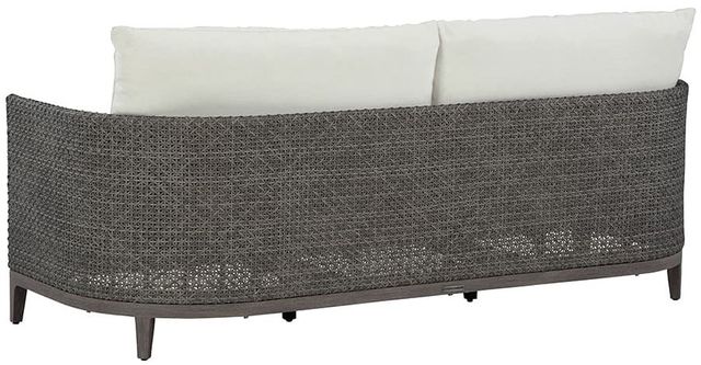 Lane Venture® Customizable Lenox Hill Hand Woven Wicker Outdoor Sofa-1