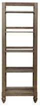 Liberty Furniture Americana Farmhouse Dusty Taupe Leaning Pier Bookcase-2