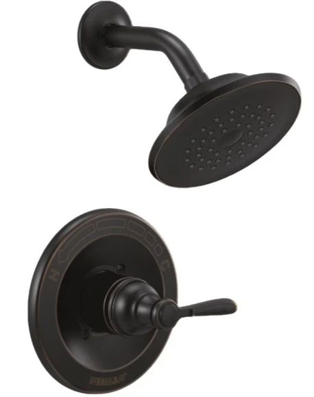 Peerless Elmhurst® Oil Rubbed Bronze Shower Trim Kit-0