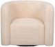 TOV Furniture Curves Peach Swivel Accent Chair-3