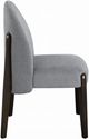 ACME Furniture Clayten 2-Piece Espresso/Gray Side Chair Set-4