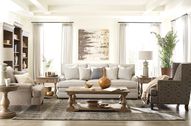 Hammary® Donelson Vintage Natural Rectangular Coffee Table-1