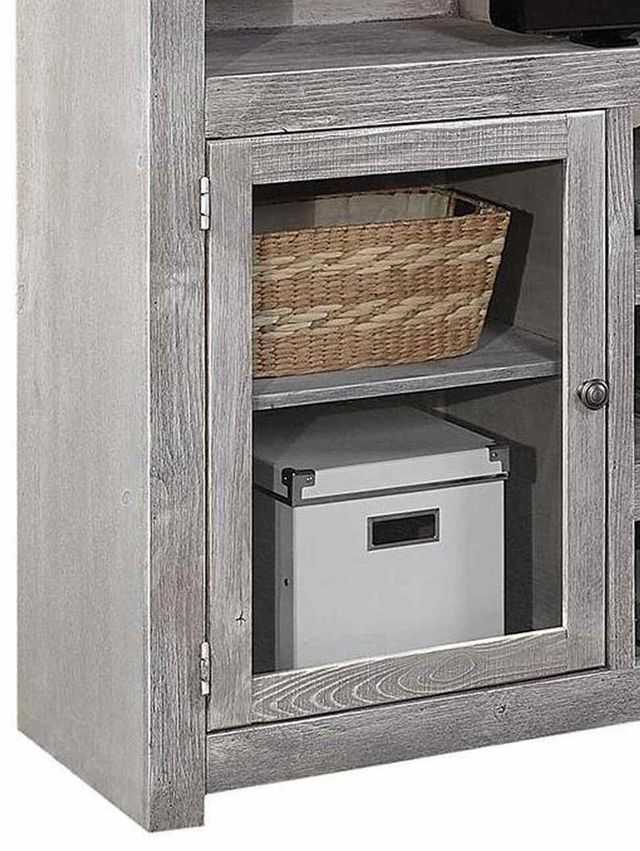 Aspenhome® Avery Loft Ghost Black 65" Highboy Console w/ 2 Doors-2