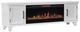 Legends Home Real Cozy Sonoma Jasmine White 78" Fireplace Console-0