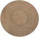Bernards Elure Latte Complete Round Dining Table with Lazy Susan-1