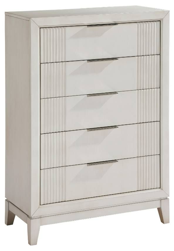 Homelegance Florence Antique White Chest-0