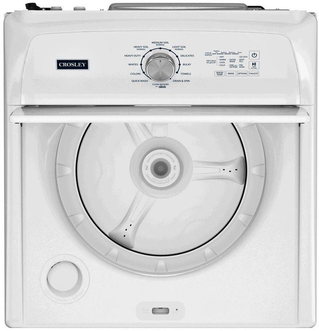 Crosley® 4.5 Cu. Ft. White Agitator Top Load Washer-1
