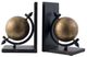 A & B Home Black/Gold Sphere Bookends-0