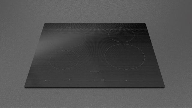 Fulgor Milano 400 Series 24" Black Glass Induction Cooktop-2