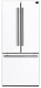FORNO® Espresso Gallipoli 30 in. 17.5 Cu. Ft. White Counter Depth French Door Refrigerator-1