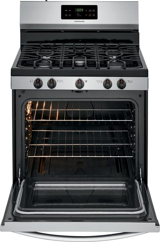 Frigidaire® 30" Stainless Steel Freestanding Gas Range-4