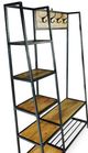 Steve Silver Co. Hampton Black/Brown Hall Tree-2