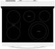 Whirlpool® 30'' White Freestanding Electric Range with Air Cooking Technology-1