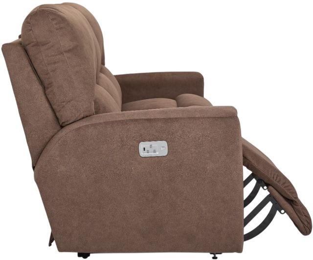 La-Z-Boy® Cassian Tawny Power Reclining Sofa with Headrest-2