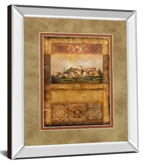 Classy Art Centimento I by Douglas Mirror Framed Wall Art-1