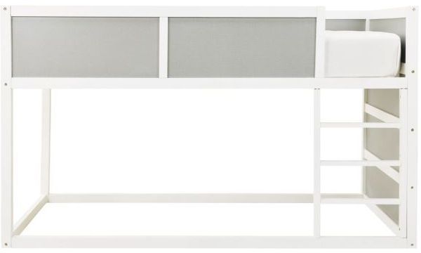 Signature Design by Ashley® Romanton Gray/White Twin Loft Bed-0