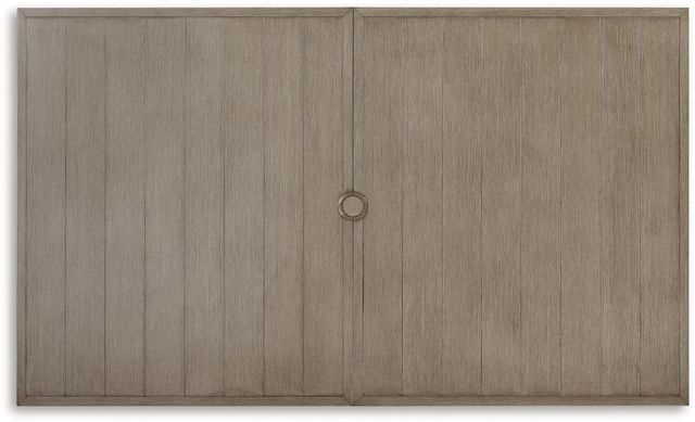 Signature Design by Ashley® Beach Front Beige Outdoor 42" Dining Table-3