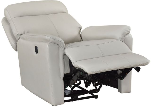 Mazin Furniture Leif Light Gray Power Reclining Chair-1