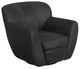 International Furniture Direct Tamesis Licorice Swivel Accent Chair-0