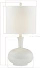 Forty West Ashlen White Table Lamp-1