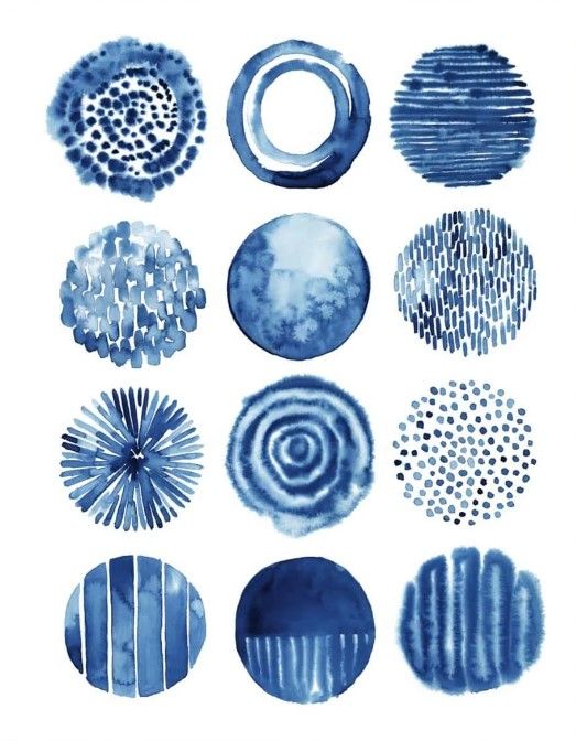 Classy Art Differing Drops II by Grace Popp Wall Art-1