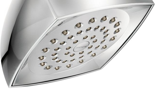 Moen® Chrome One-Function 4.06" Diameter Eco-Performance Showerhead-1