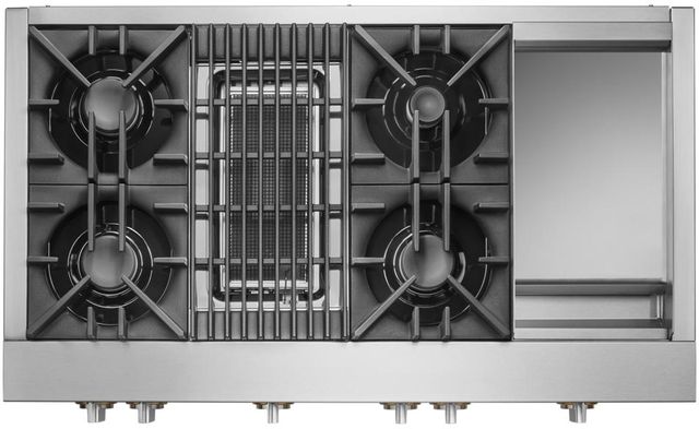 JennAir® RISE™ 48" Stainless Steel Natural Gas Rangetop-2