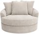 Signature Design by Ashley® Cuddle Plush Arctic Swivel Accent Chair-2
