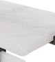 Uttermost® Elements Bubble White Accent Table with Aged Bronze Base-4
