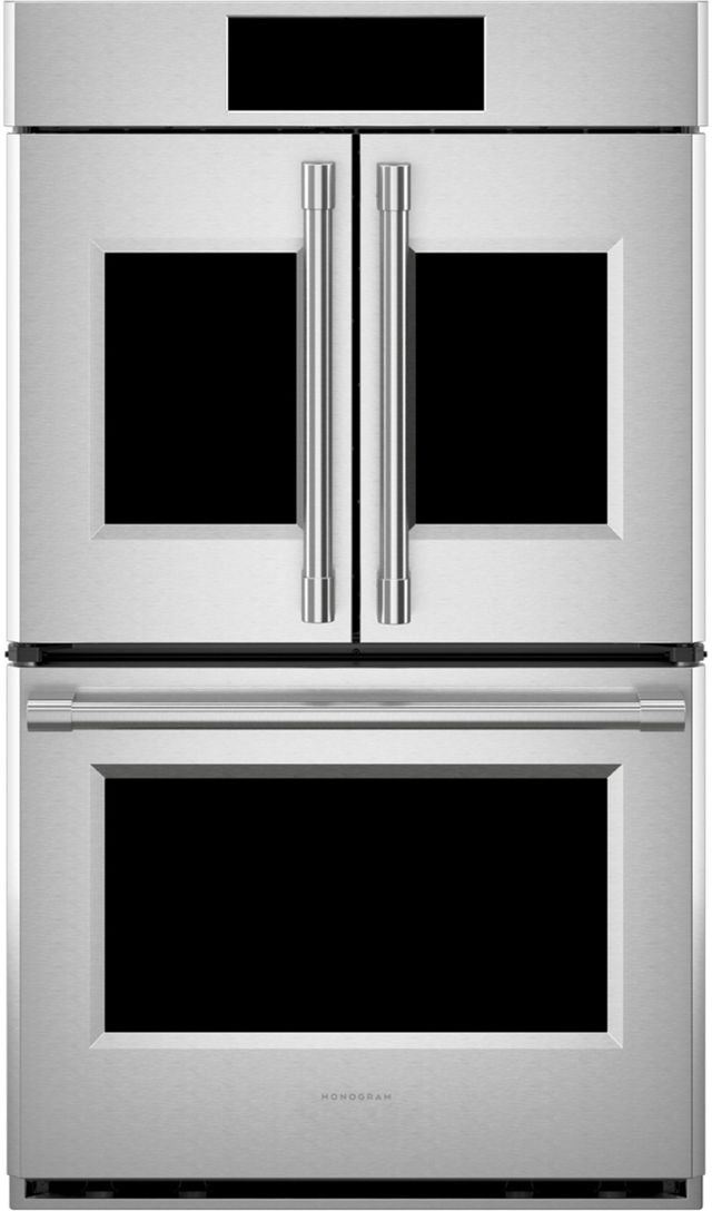 Monogram® Statement Collection 30" Stainless Steel Electric Built In Double Oven-3
