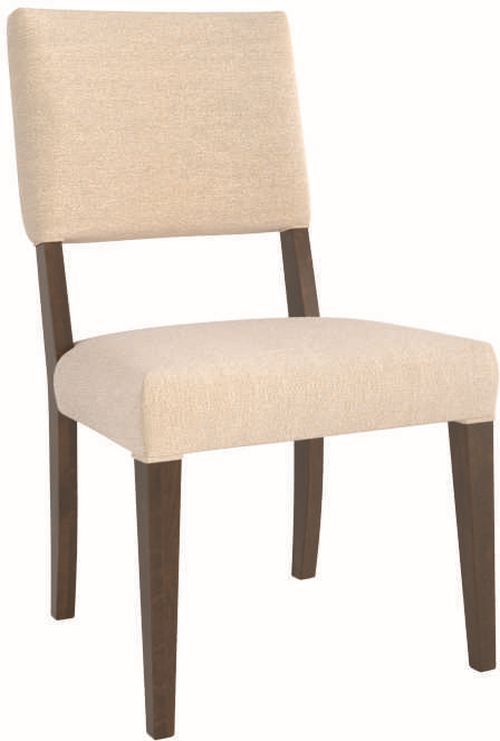 Canadel® Canadel Cognac Washed Upholstered Side Chair-0