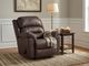 Snuggle Brown Rocker Recliner-1