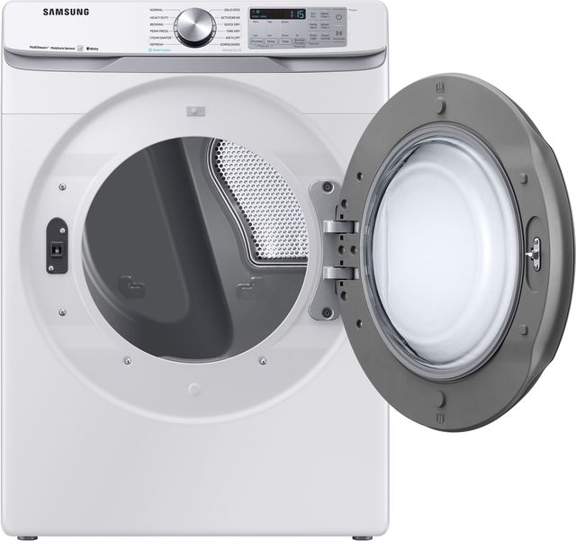Samsung 7.5 Cu. Ft. White Front Load Electric Dryer-2