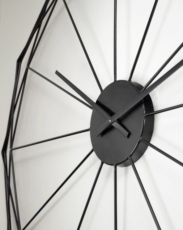 Signature Design by Ashley® Arkthorne Black Wall Clock-3