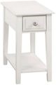 TEI White Chair Side Table-0