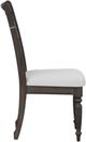 Bernards Bellamy Lane Coffee Ladder Back Dining Side Chair-3