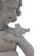 A & B Home Gray 8" Vase-3