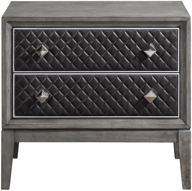 Homelegance® West End Gray Nightstand-2