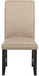 Coaster® Averill 2-Piece Tan Upholstered Dining Side Chair Set-4