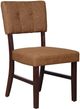 New Classic® Home Furnishings Tioga Brown Upholstered Dining Side Chair-0