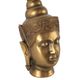 A & B Home Bronze 6" Buddha Head Statue-1