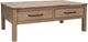 International Furniture Direct Natural Parota Brown Cocktail Table-1
