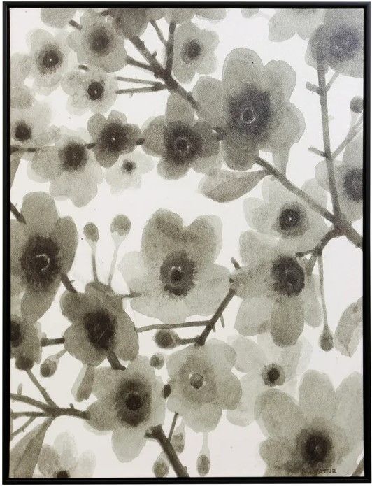 Stylecraft Norman Wyatt Home Heirloom Blossoms II Wall Art-0