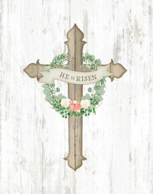 Classy Art He Is Risen by Jennifer Pugh Wall Art-0