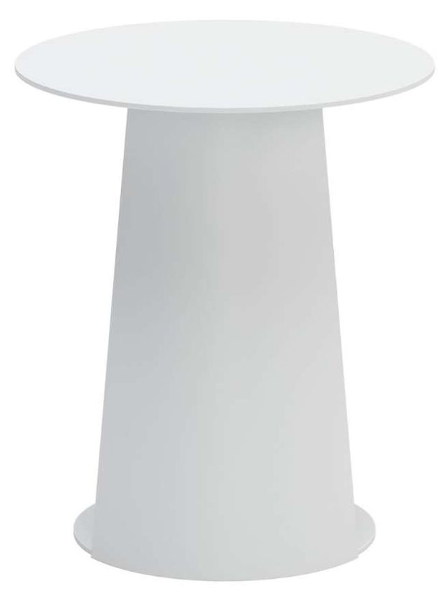 Zuo® Modern Sunny Isles White Aluminum Outdoor Side Table-3
