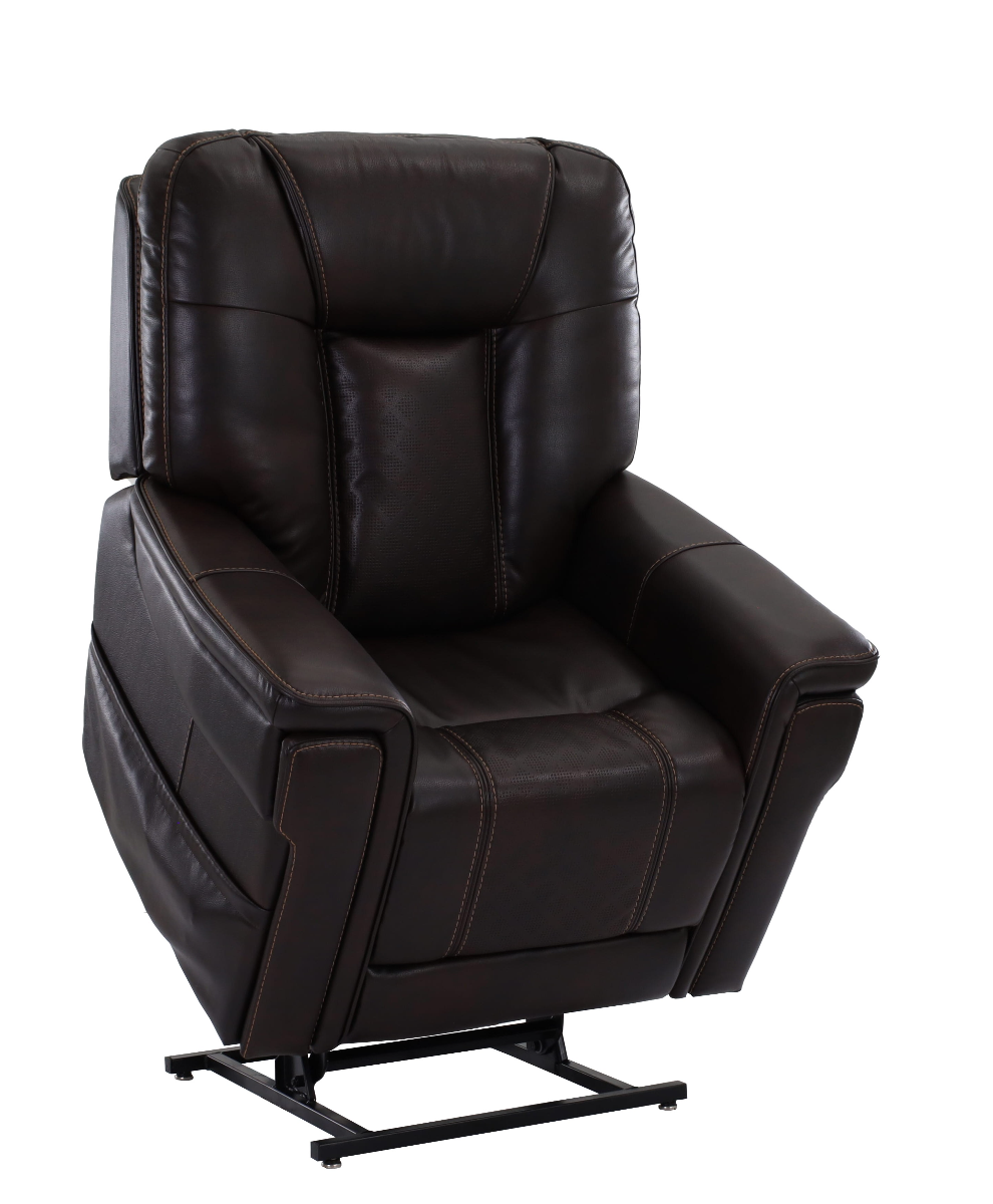 Moto Motion Nick Walnut Power Lift Recliner | Miskelly Furniture