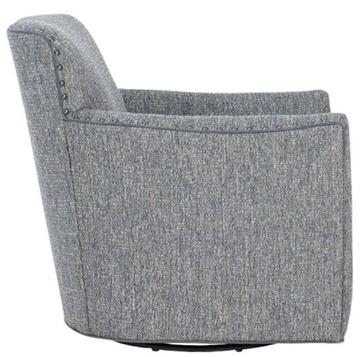 Bradington-Young Customizable Luna Swivel Tub Chair-2
